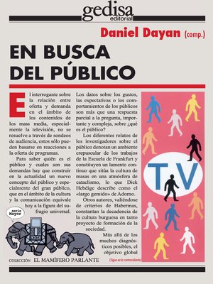 cover image of En busca del público